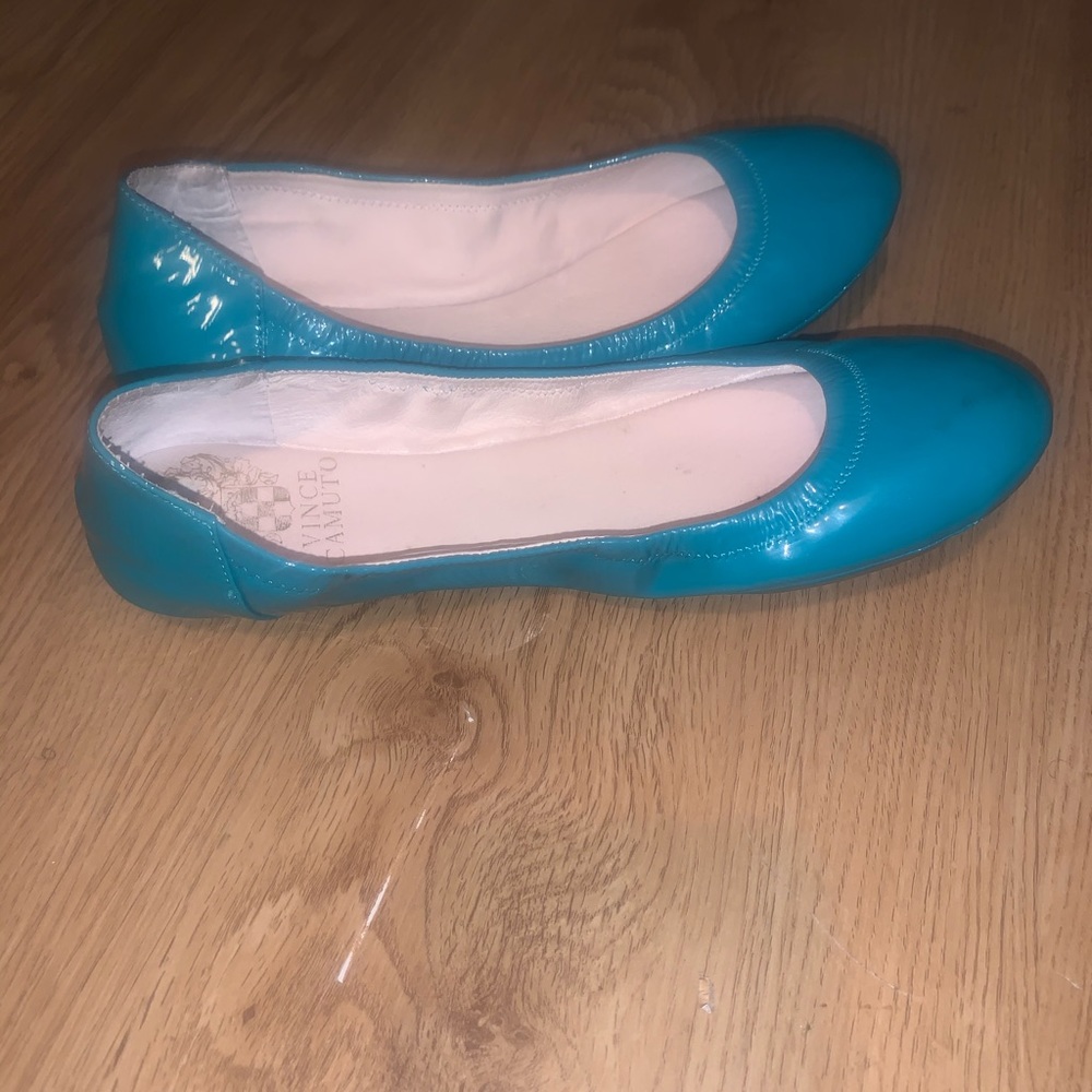 🔵🔵 🔵Teal Blue Vince Camuto flats 🔵🔵🔵